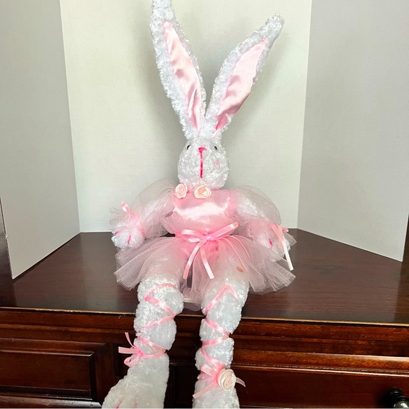 Chrisha Creations | Toys | Chrisha Ballerina Bunny Playful Plush Pink ...